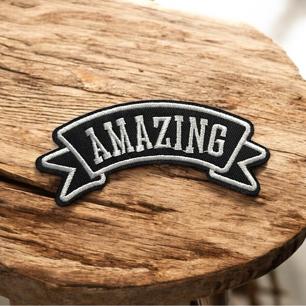 Amazing Embroidered Patch